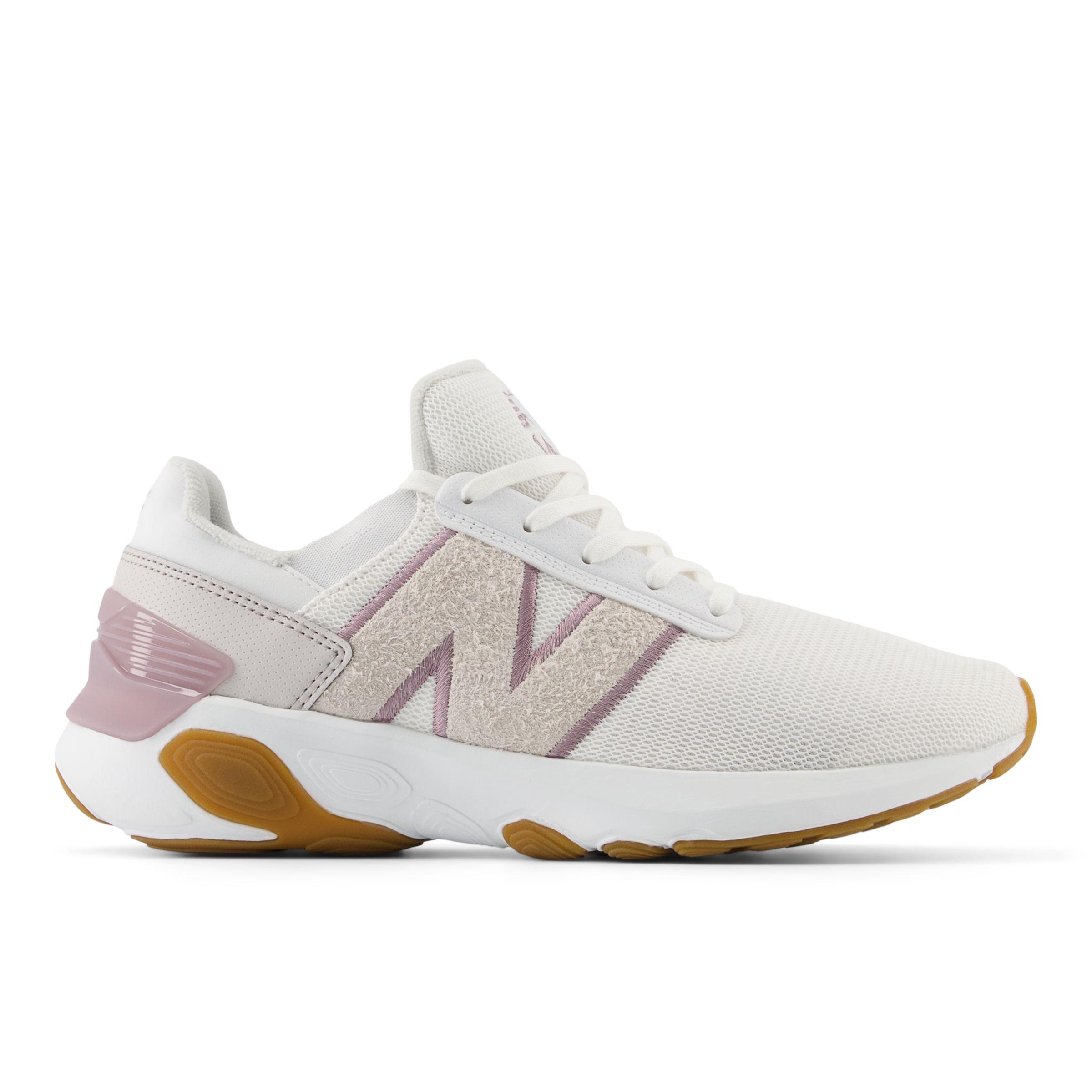 

New Balance Women's Fresh Foam X 1440 White/Purple/Beige - White/Purple/Beige