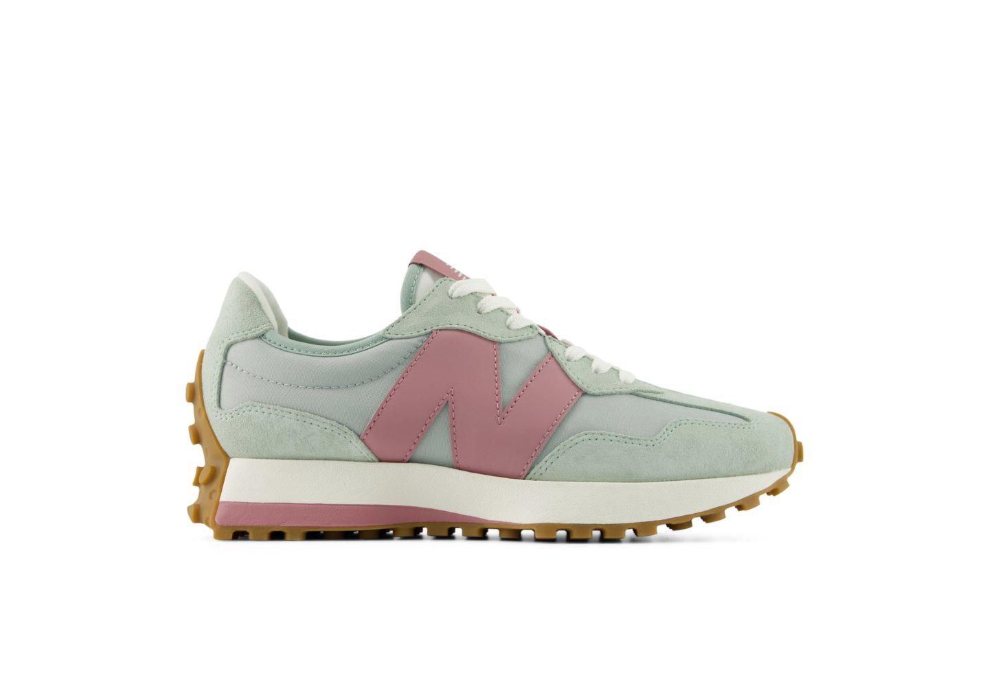 New Balance 327 in Lone Star Grey With Rosewood — photo 1 of 1