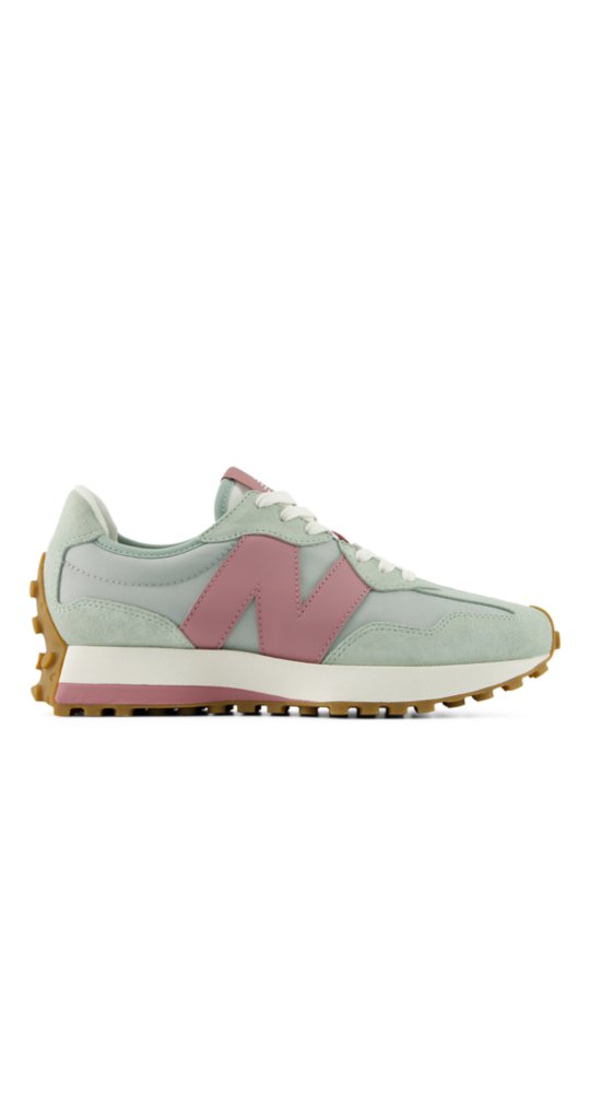 New Balance 327 in Lone Star Grey With Rosewood