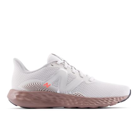 411v3, Peach Nectar with Silver Metallic with Urgent Red, W411RE3