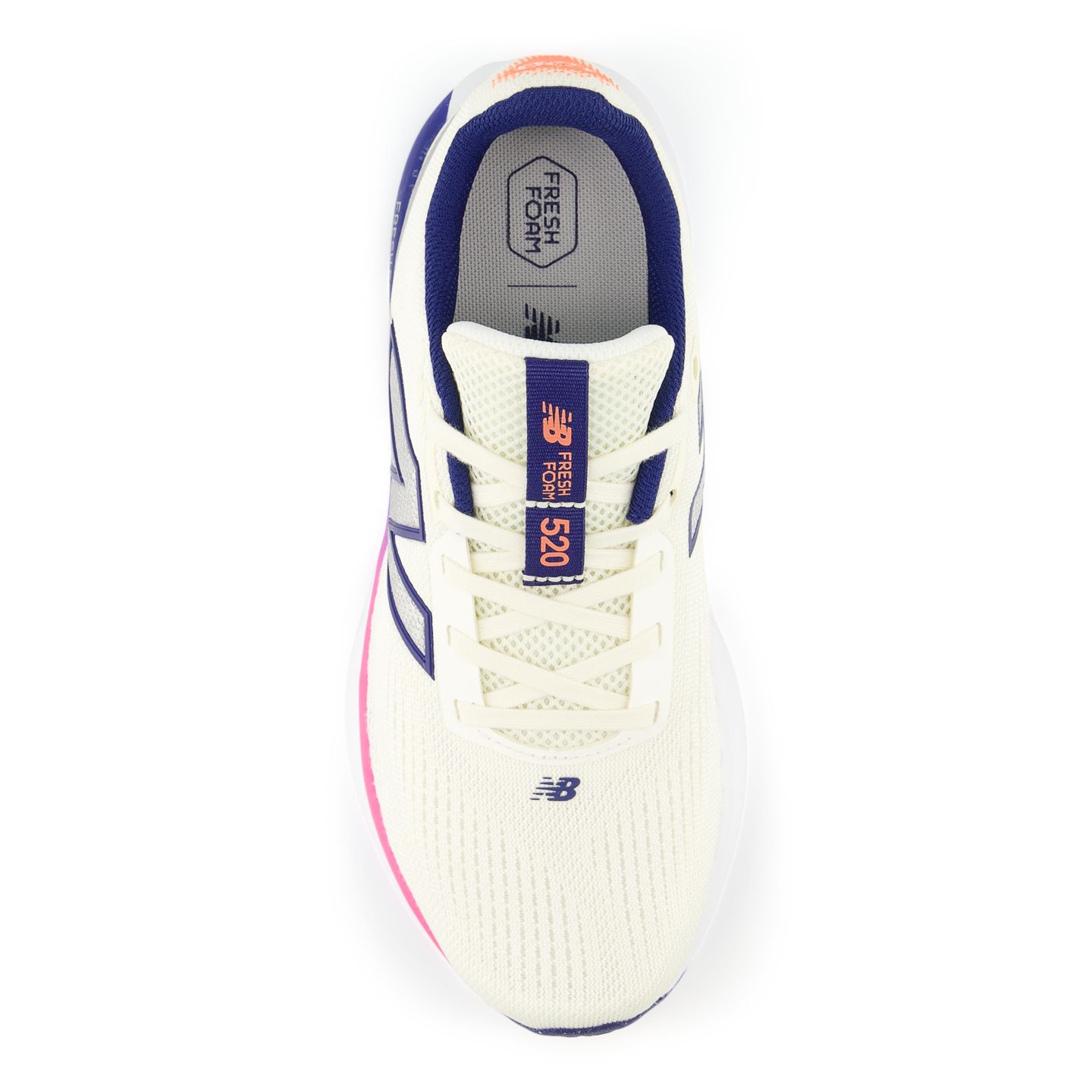 Женские кроссовки New Balance Fresh Foam 520v9, цвет: Синий / Оранжевый — фото 4