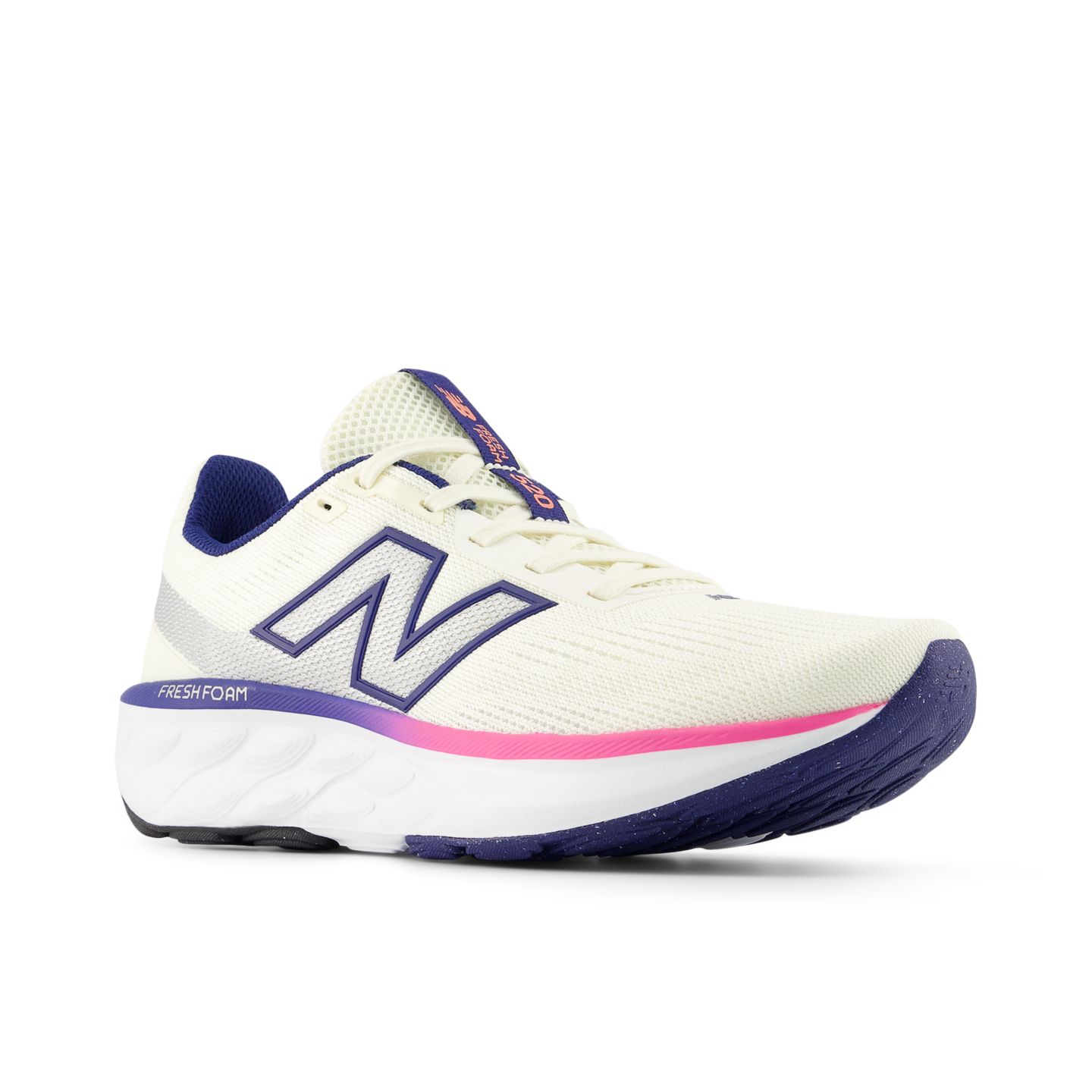 Женские кроссовки New Balance Fresh Foam 520v9, цвет: Синий / Оранжевый — фото 2