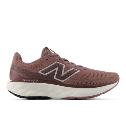 Fresh Foam 520v9, Noir with Castlerock with Rose m&eacute;tallique, W5206Z4