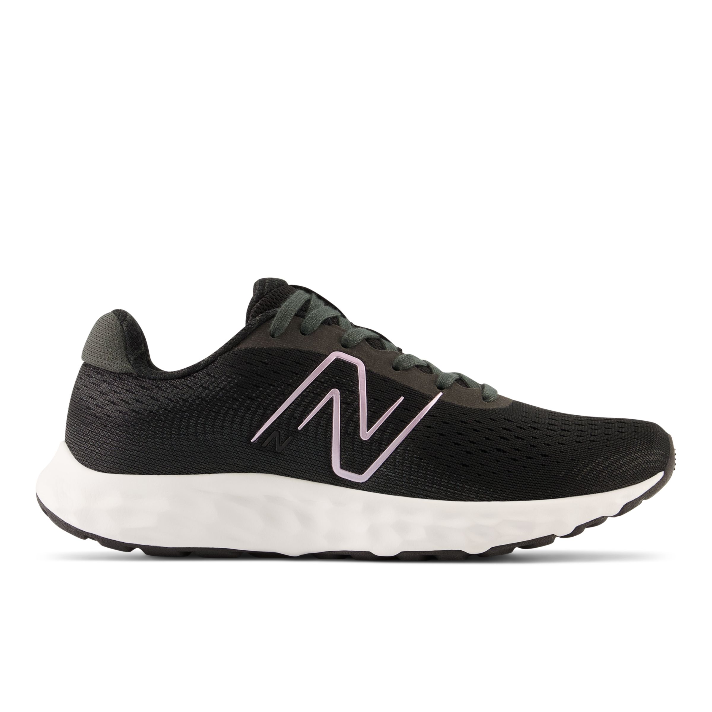 New Balance Women's 520v8 in Black/White Synthetic, size 4.5 Narrow