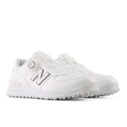 Golf 574 v4 BOA&reg;, WHITE with PINK SALT, W574B6J4
