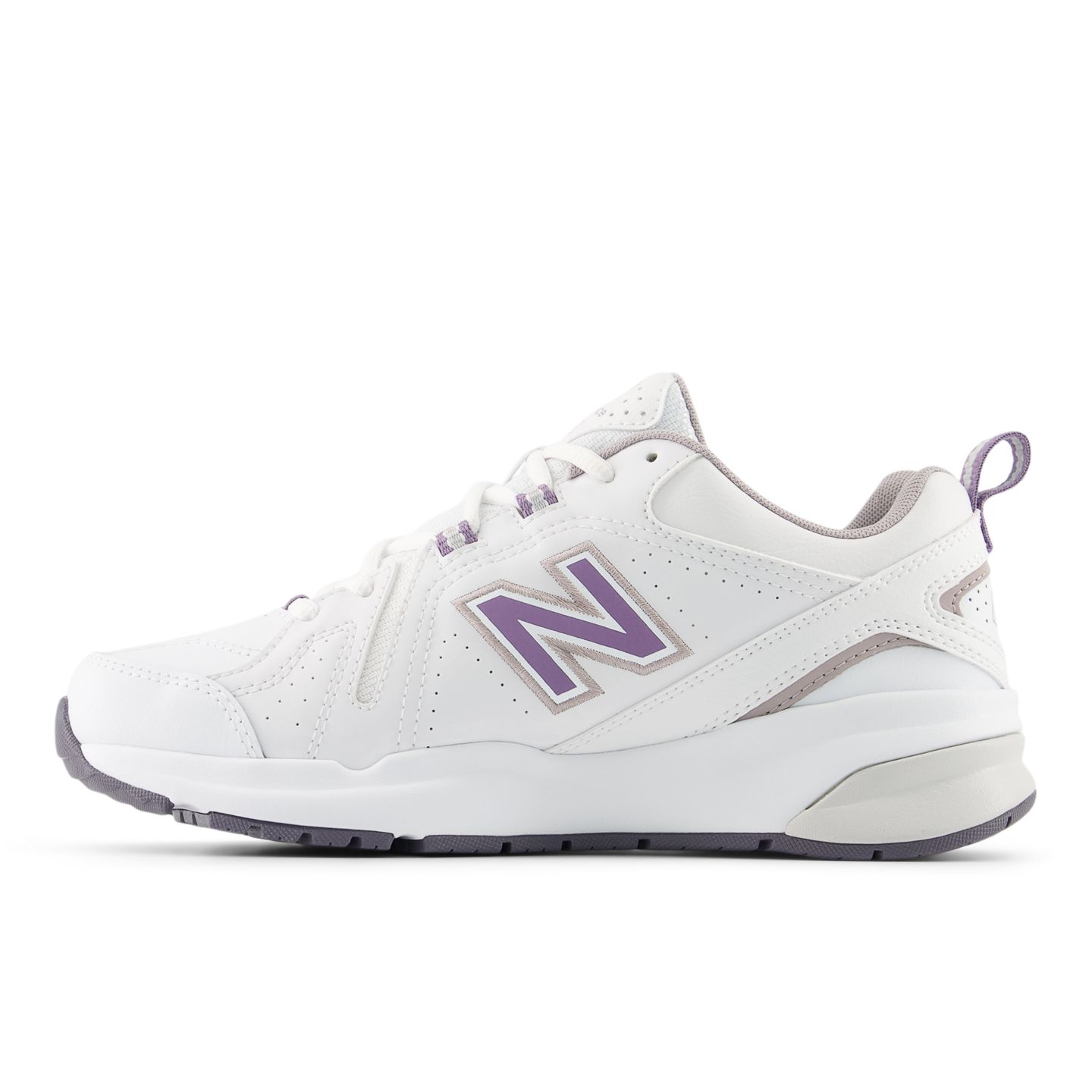 Женские кроссовки New Balance WX608v5, цвет: Белый / Фиолетовый — фото 3