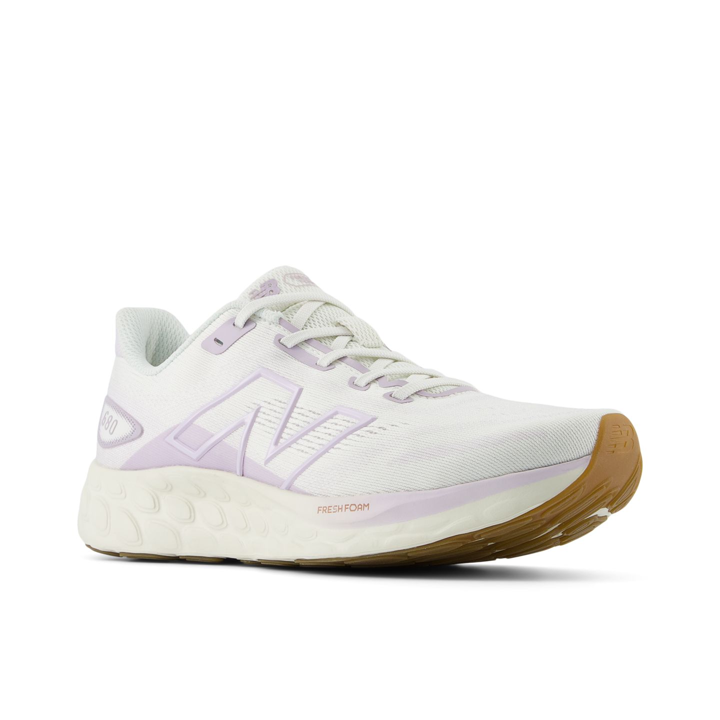 Кроссовки New Balance Fresh Foam 680v8, цвет: Sea Salt With Taro — фото 2