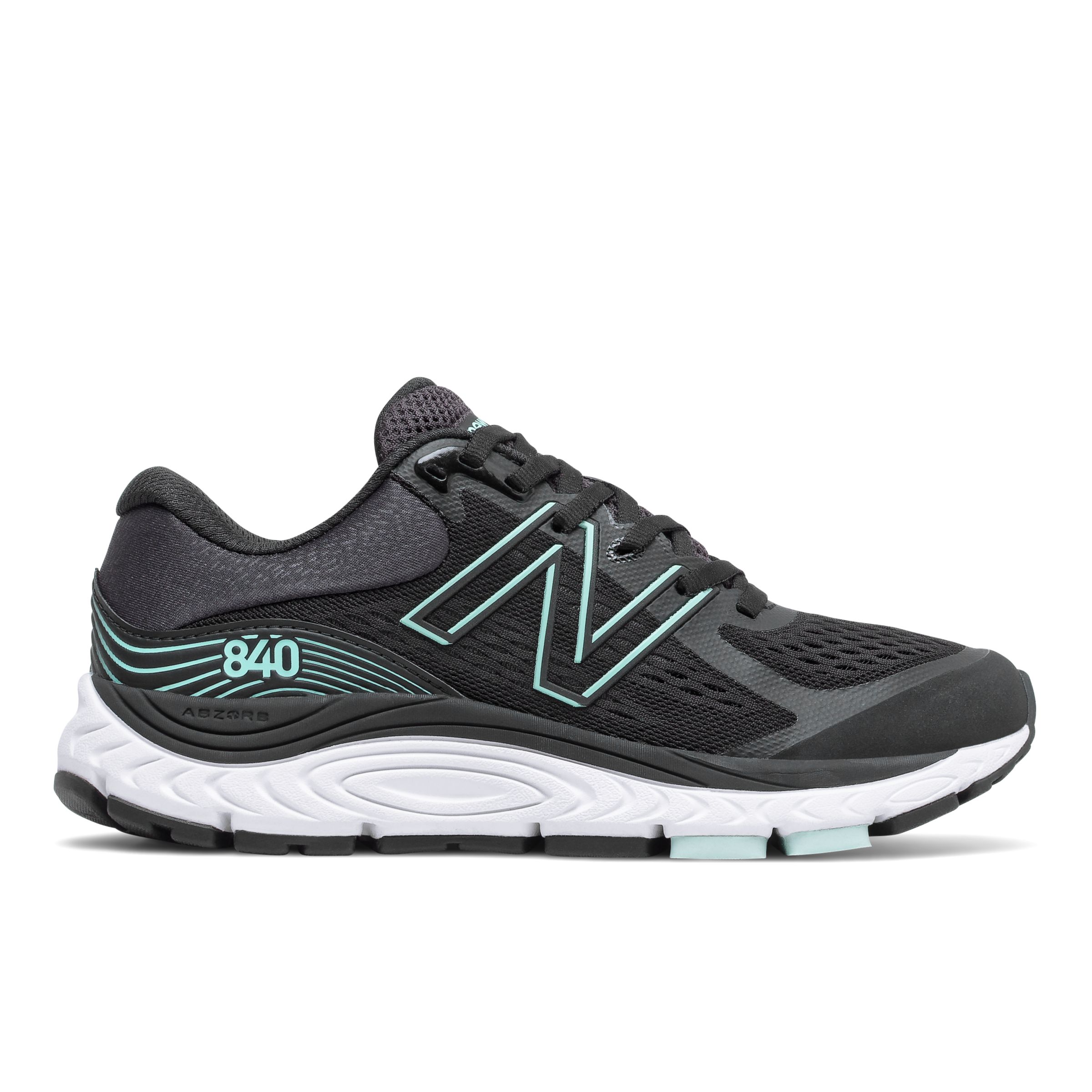 

New Balance Women's 840v5 Black/Blue - Black/Blue