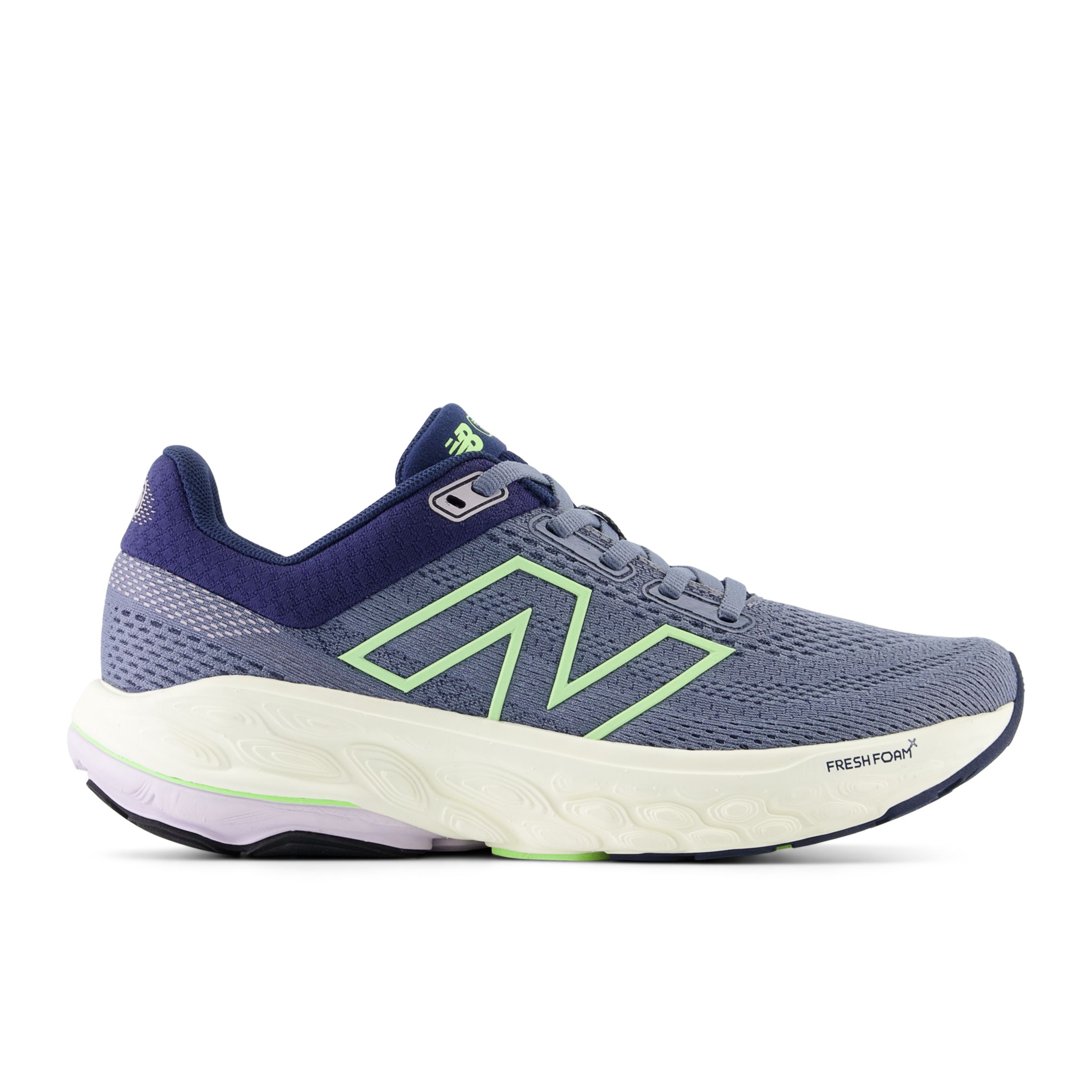 New Balance Femme Fresh Foam X 860v14 en Gris/Blanc/Vert, Synthetic, Taille 40 Large