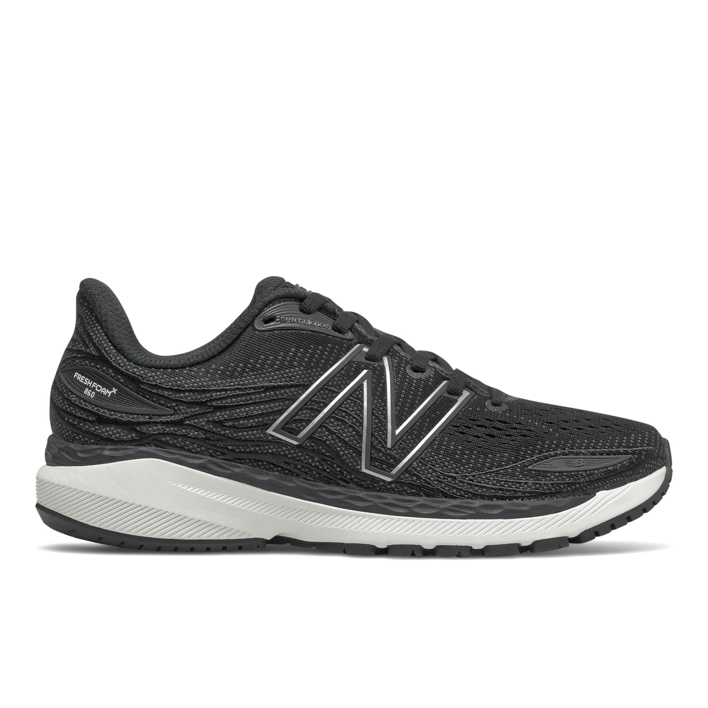 

New Balance Women's Fresh Foam X 860v12 Black/White - Black/White