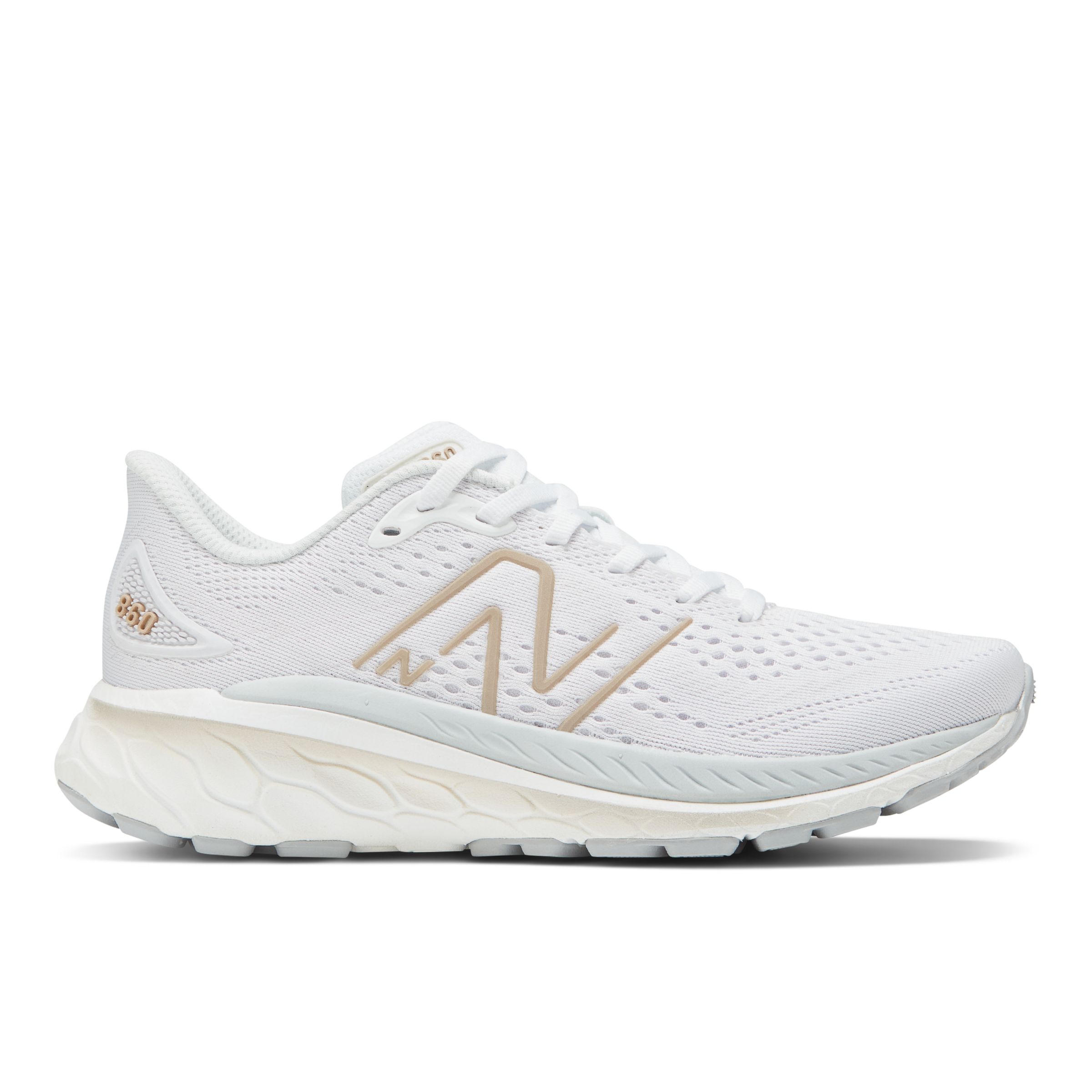 

New Balance Women's Fresh Foam X 860v13 White/Grey/Beige - White/Grey/Beige