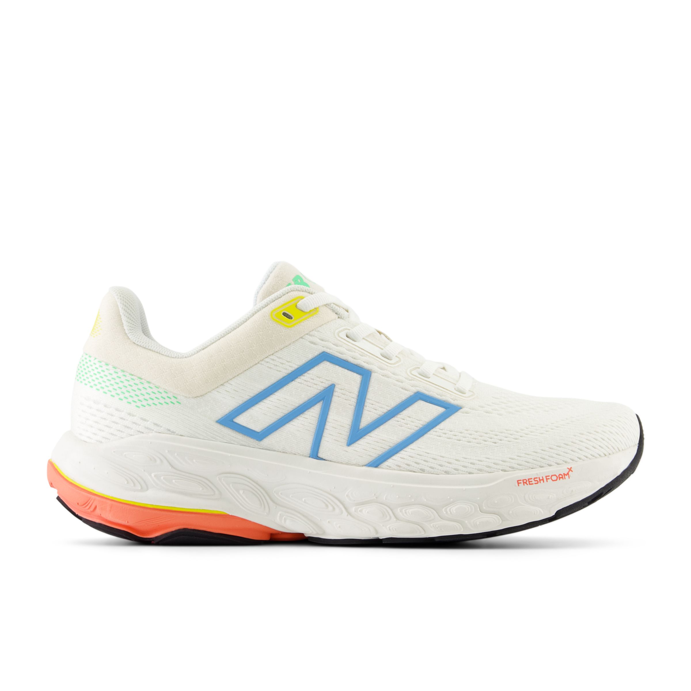 New Balance Femme Fresh Foam X 860v14 en Blanc/Rouge/Bleu, Synthetic, Taille 40 Large