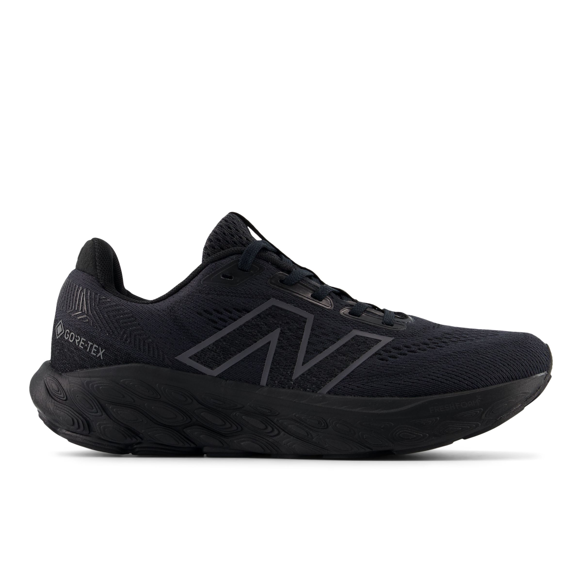 New Balance Women's Fresh Foam X 880v14 GORE-TEX® in Black/Grey Synthetic, size 6.5 Narrow