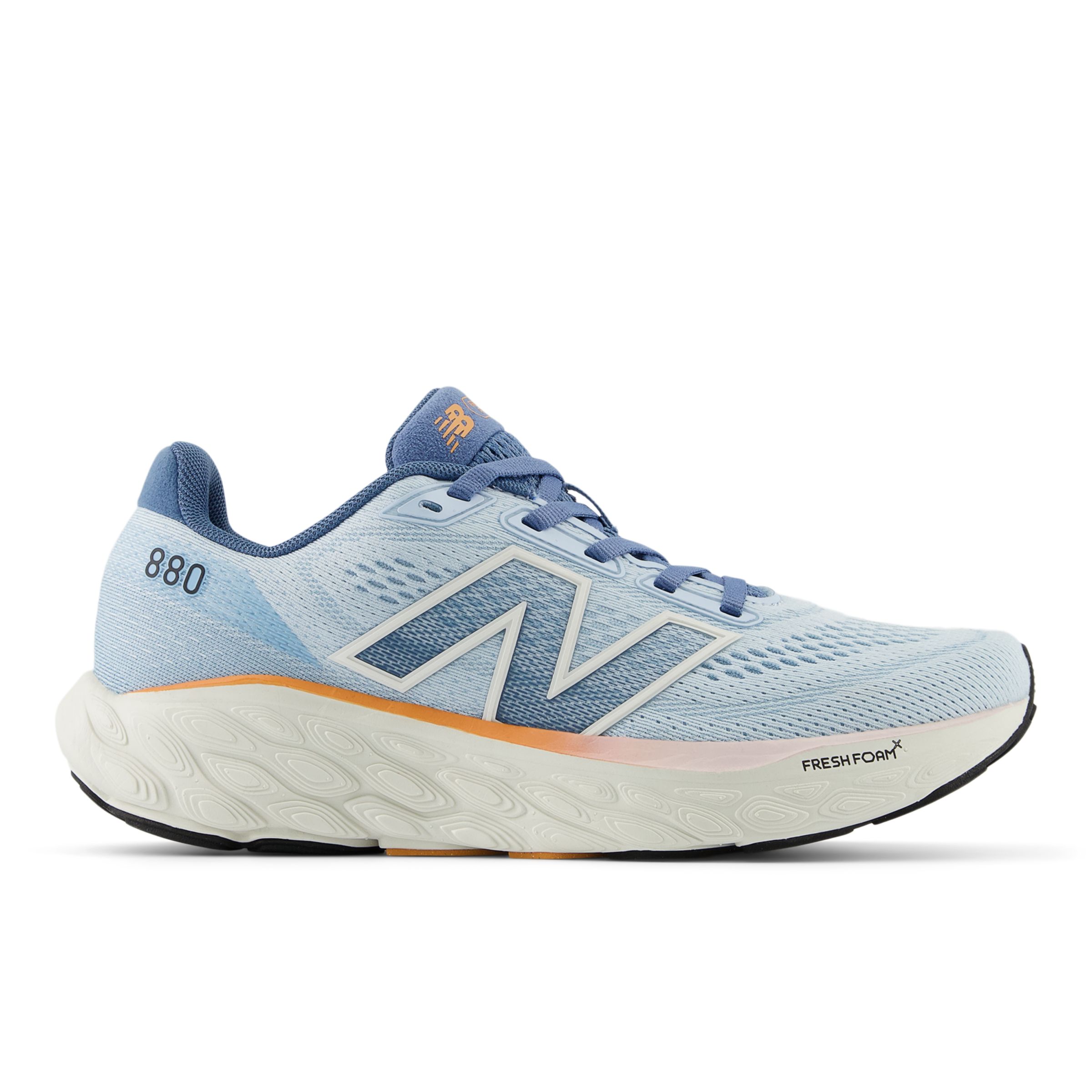 New Balance Women's Fresh Foam X 880v14 in Blue/White Synthetic, size 5.5 Narrow