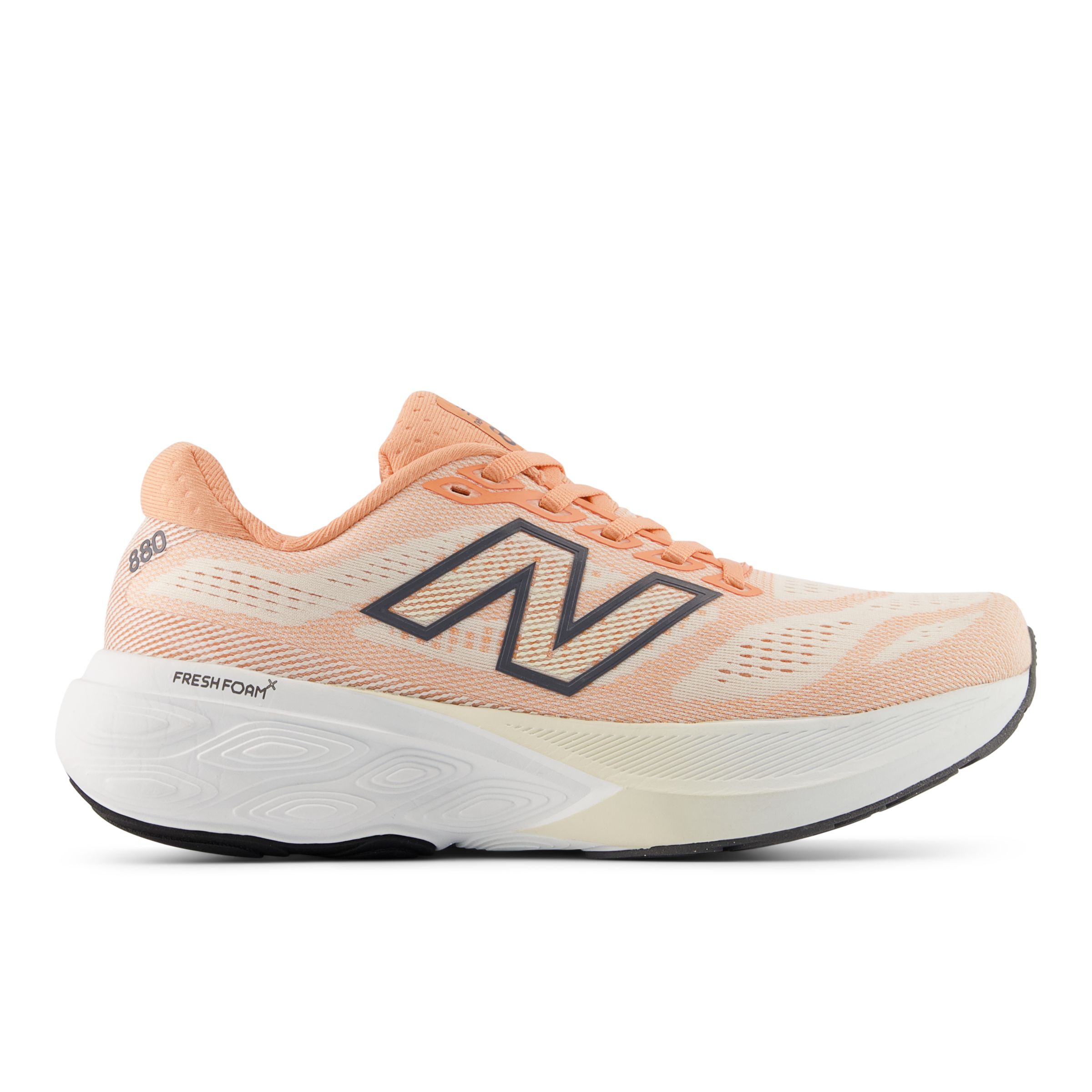 New Balance  Kvinnor Fresh Foam X 880v15 i Orange/Beige/Svart Syntetisk, Storlek 36.5