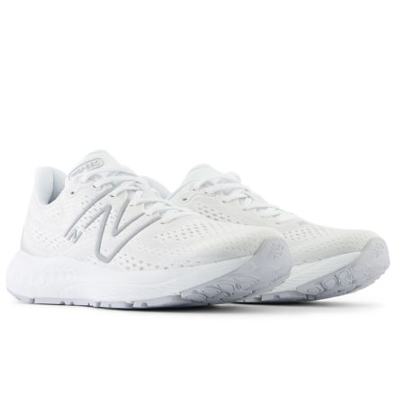 Fresh Foam X 880v13, White with Light Silver Metallic with Quartz Grey, W880W13