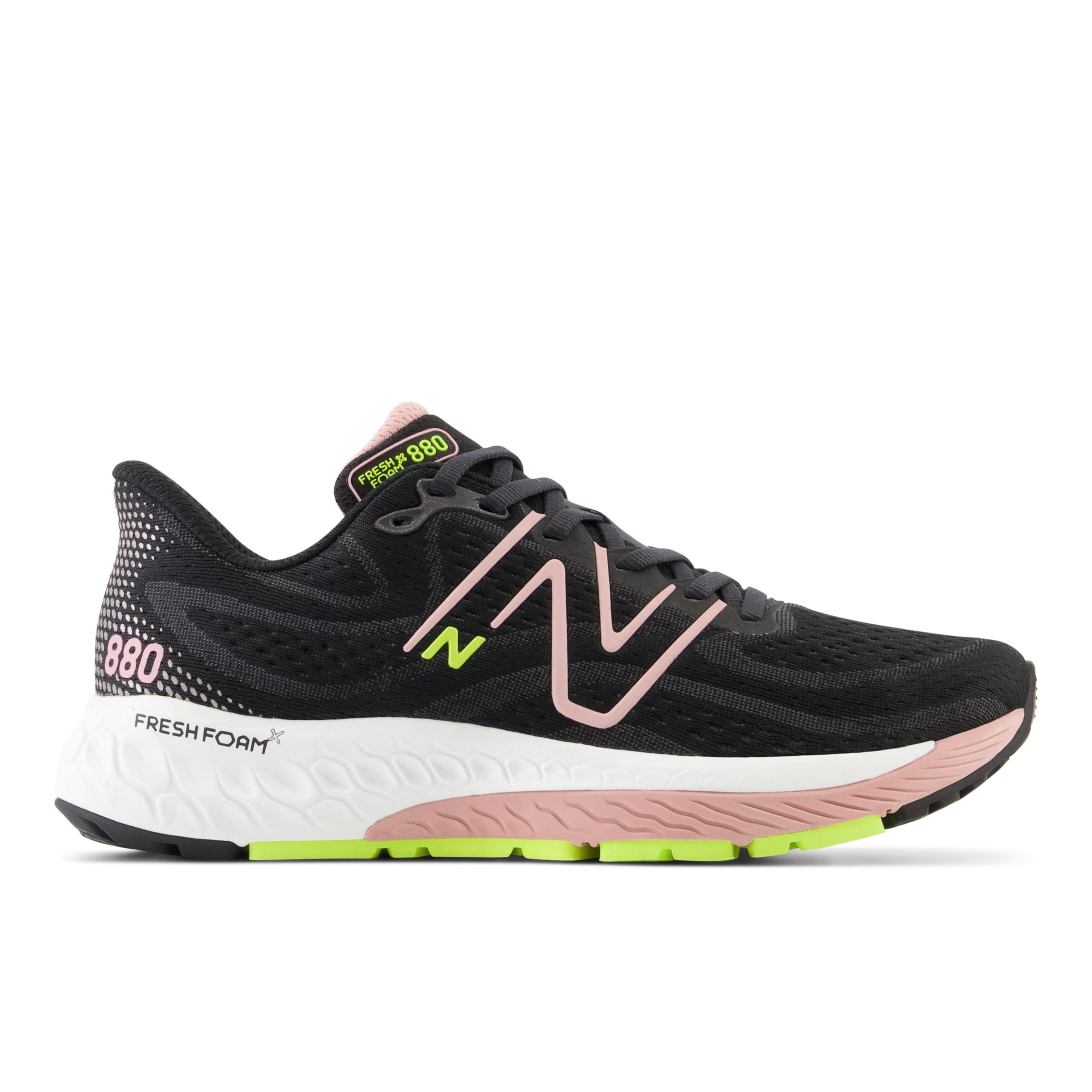 

New Balance Women's Fresh Foam X 880v13 Black/Pink - Black/Pink