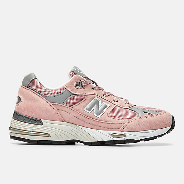 New Balance MADE in UK 991 复古休闲鞋, W991PNK