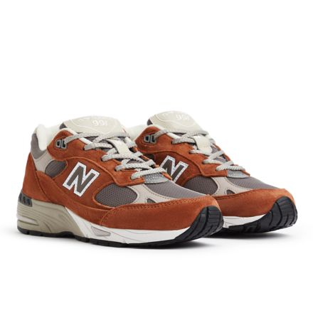 New balance 991 donne arancione on sale