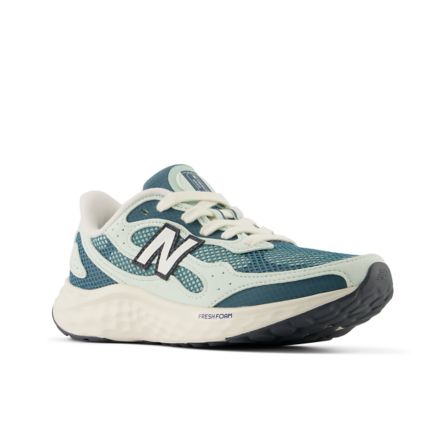 Fresh Foam Arishi v4 Tiralux, WHITE with SILVER METALLIC with BLACK, WARIS3PU