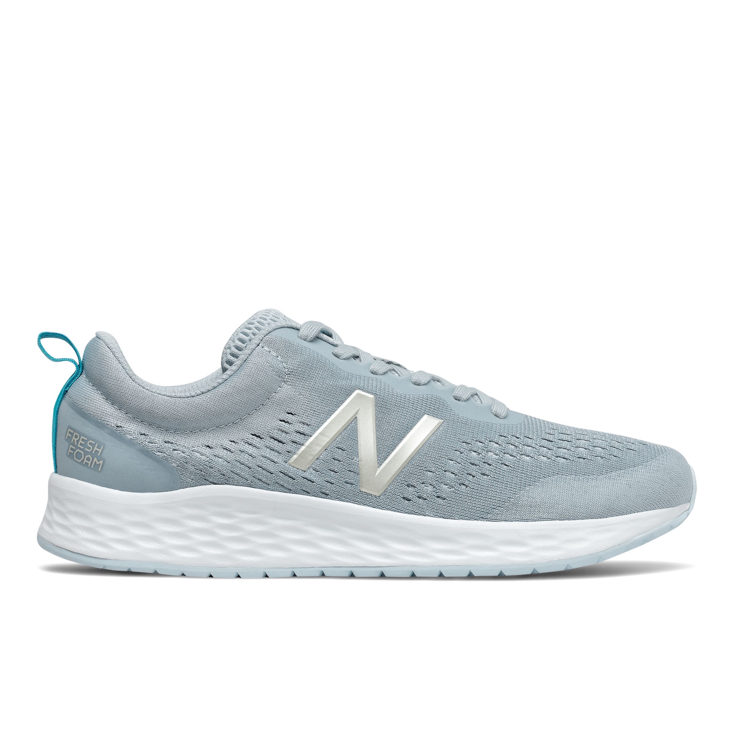 New Balance New Balance Maglietta Senza Maniche Graphic Impact - Grey/Blue - Mujeres EU 36, Grey/Blue