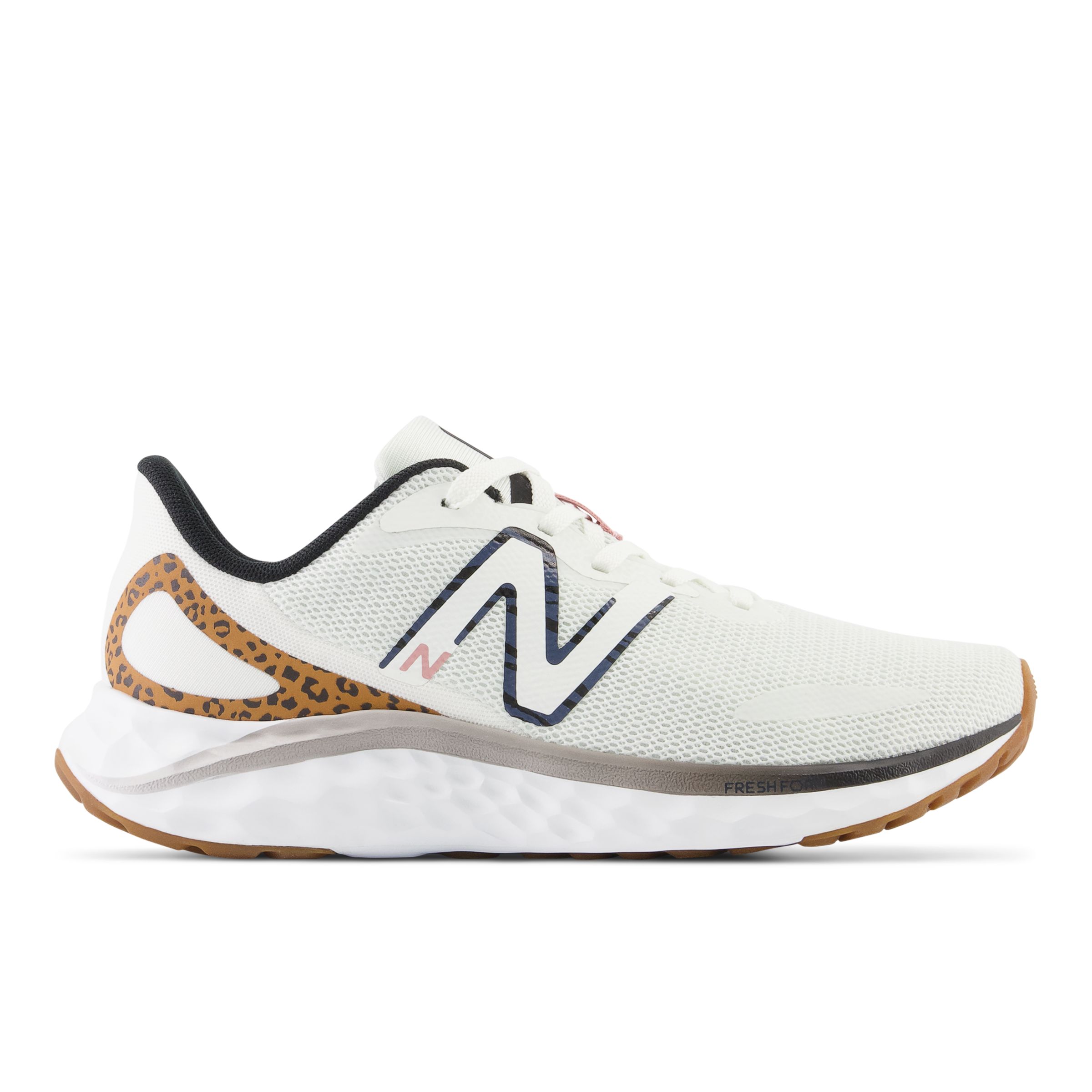 

New Balance Women's Fresh Foam Arishi v4 White/Brown - White/Brown