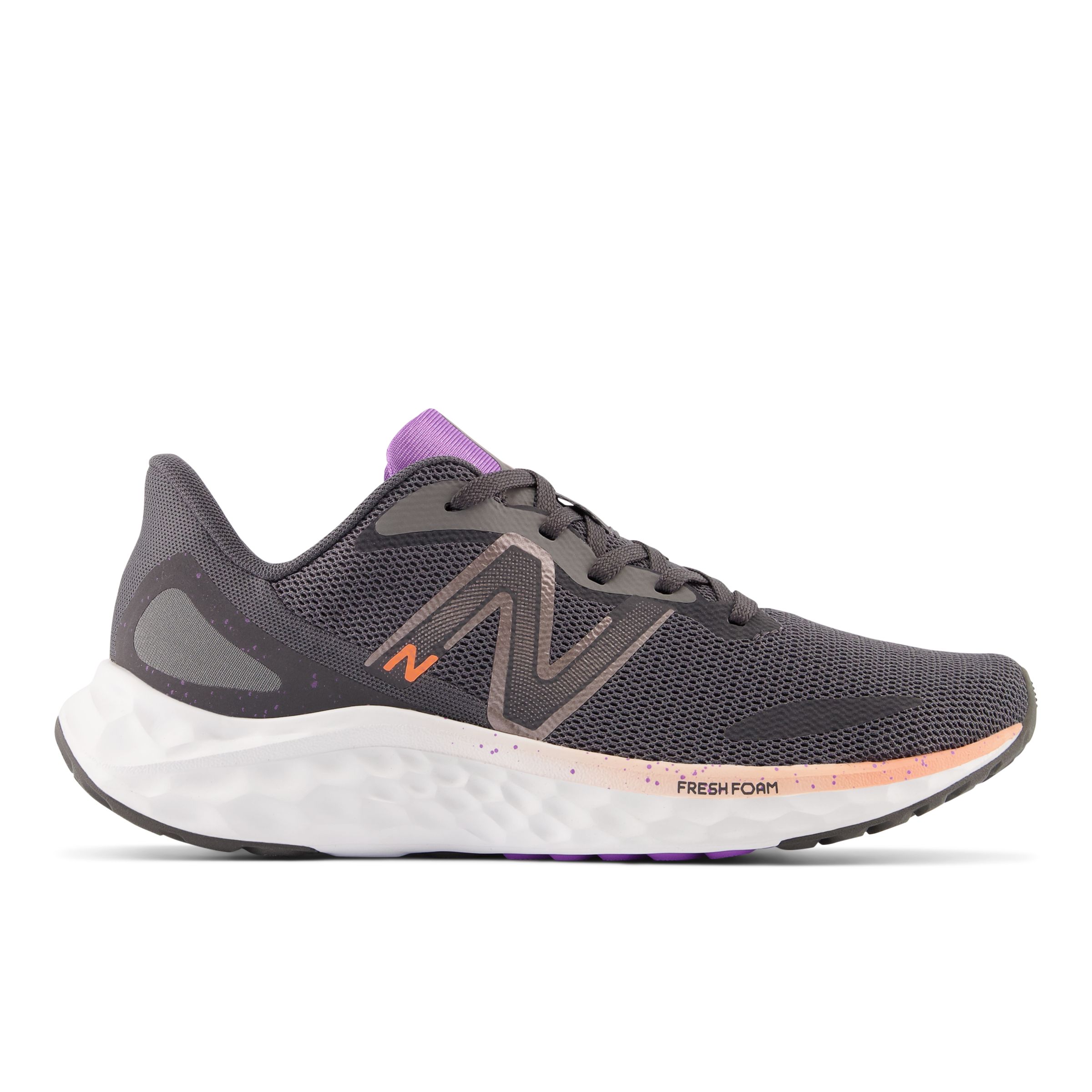 

New Balance Women's Fresh Foam Arishi v4 Grey/Orange/Purple - Grey/Orange/Purple