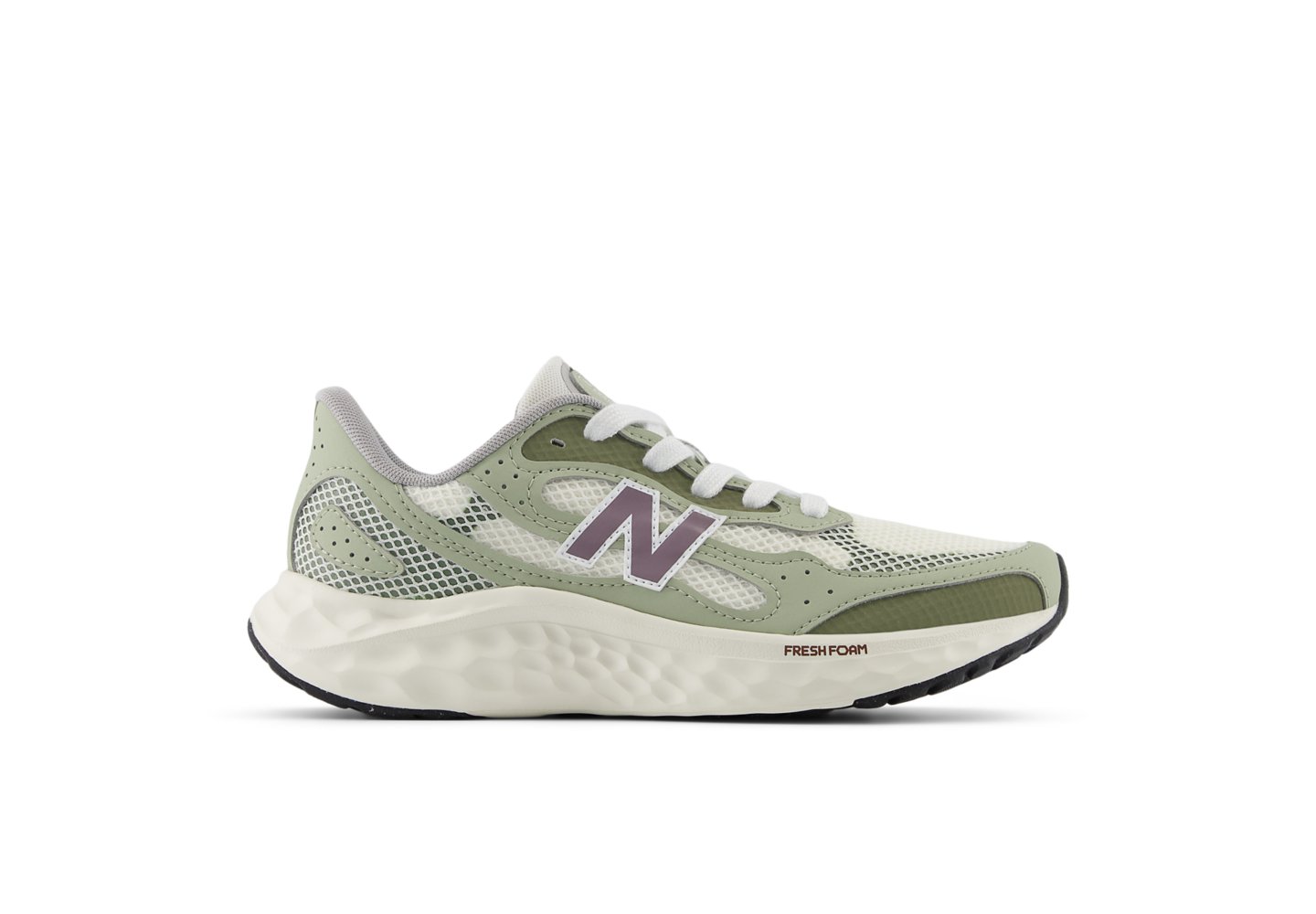 New Balance Fresh Foam ARISHI v4 TIRALUX in Sea Salt With Olivine With Dark Olivine With Ice Wine — photo 1 of 1