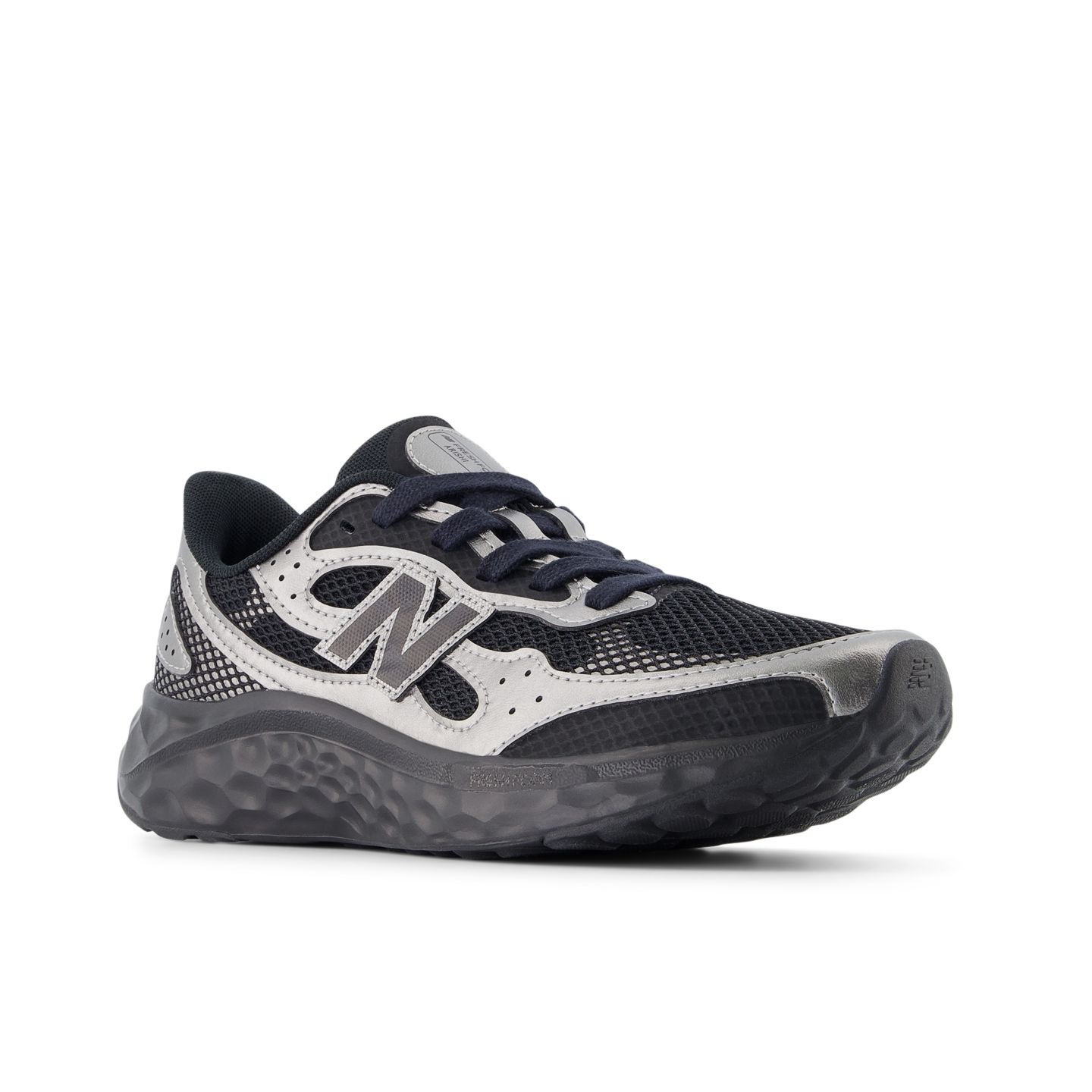 Женские кроссовки New Balance Fresh Foam Arishi v4 Tiralux, цвет: Чёрный / Серебристый — фото 2