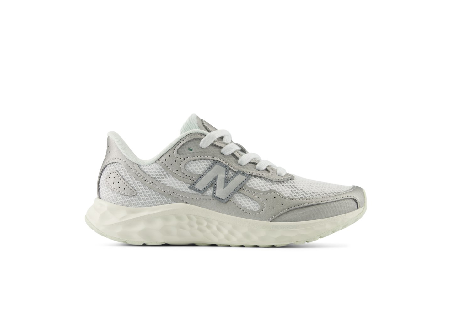 New Balance Fresh Foam Arishi v4 TIRALUX in Silver Metallic With Reflection With White — photo 1 of 1