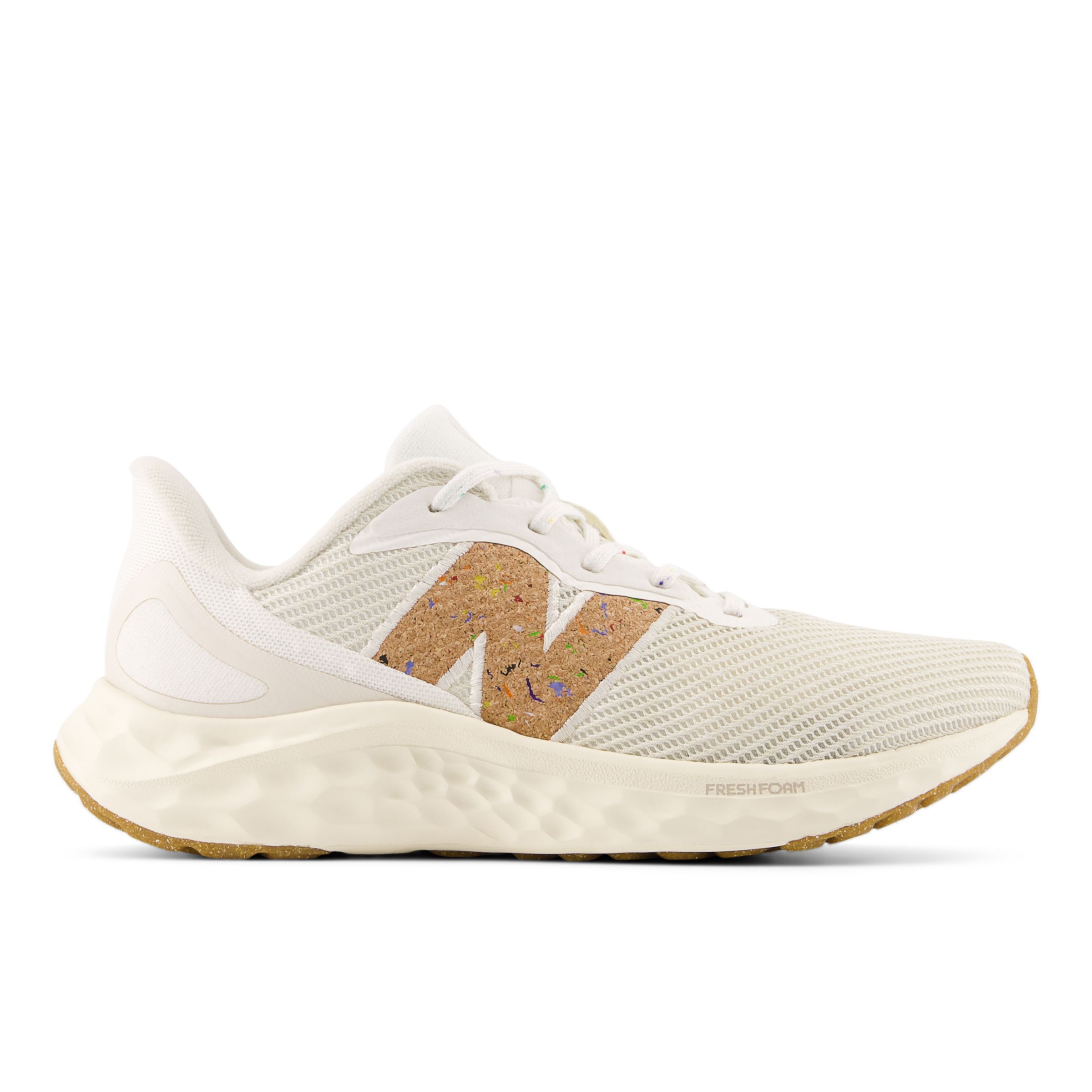 

New Balance Women's Fresh Foam Arishi v4 White/Beige/Brown - White/Beige/Brown