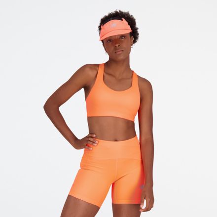 New balance Achiever Crop Sports Bra Red