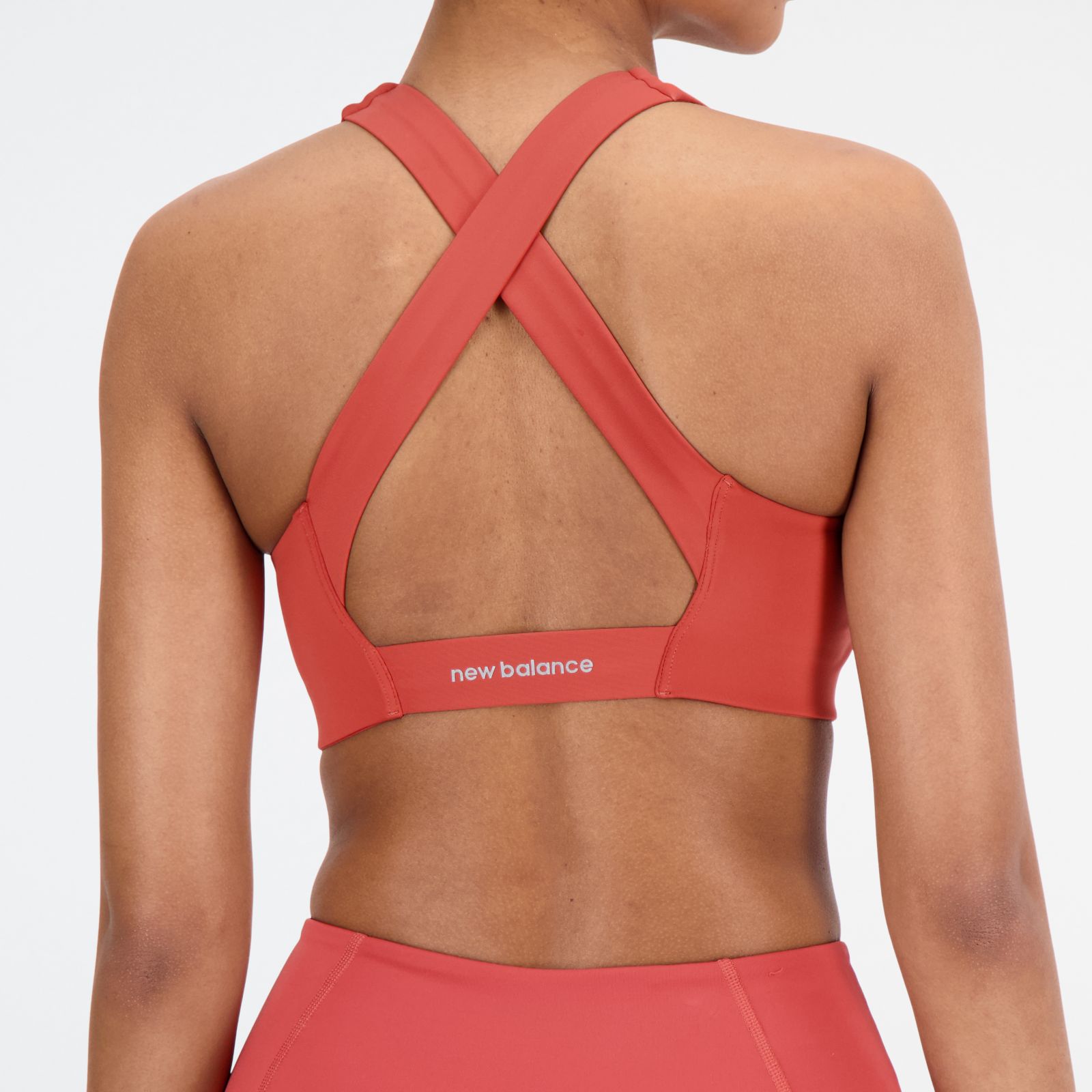 Women's NB Sleek Medium Support Pocket Zip Front Bra - New Balance