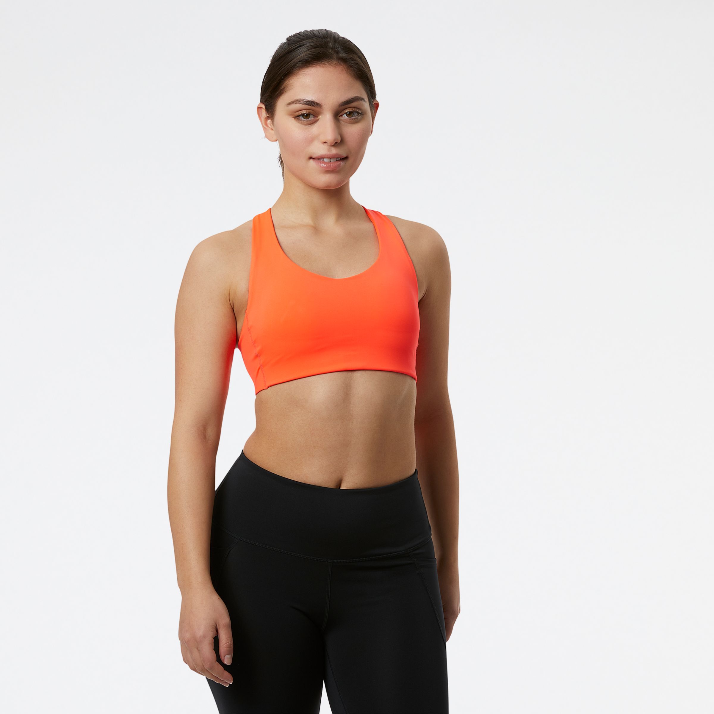 

New Balance Women's NB Fuel Bra Red - Red
