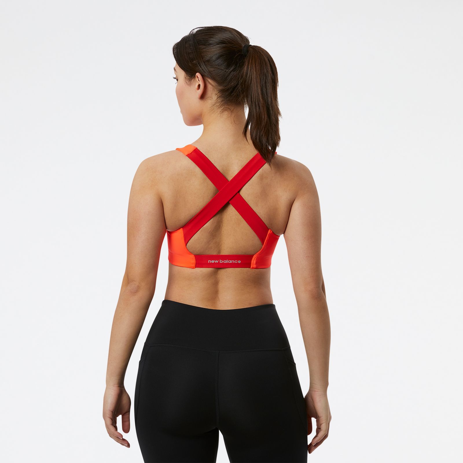 New Balance Nb fuel bra in red