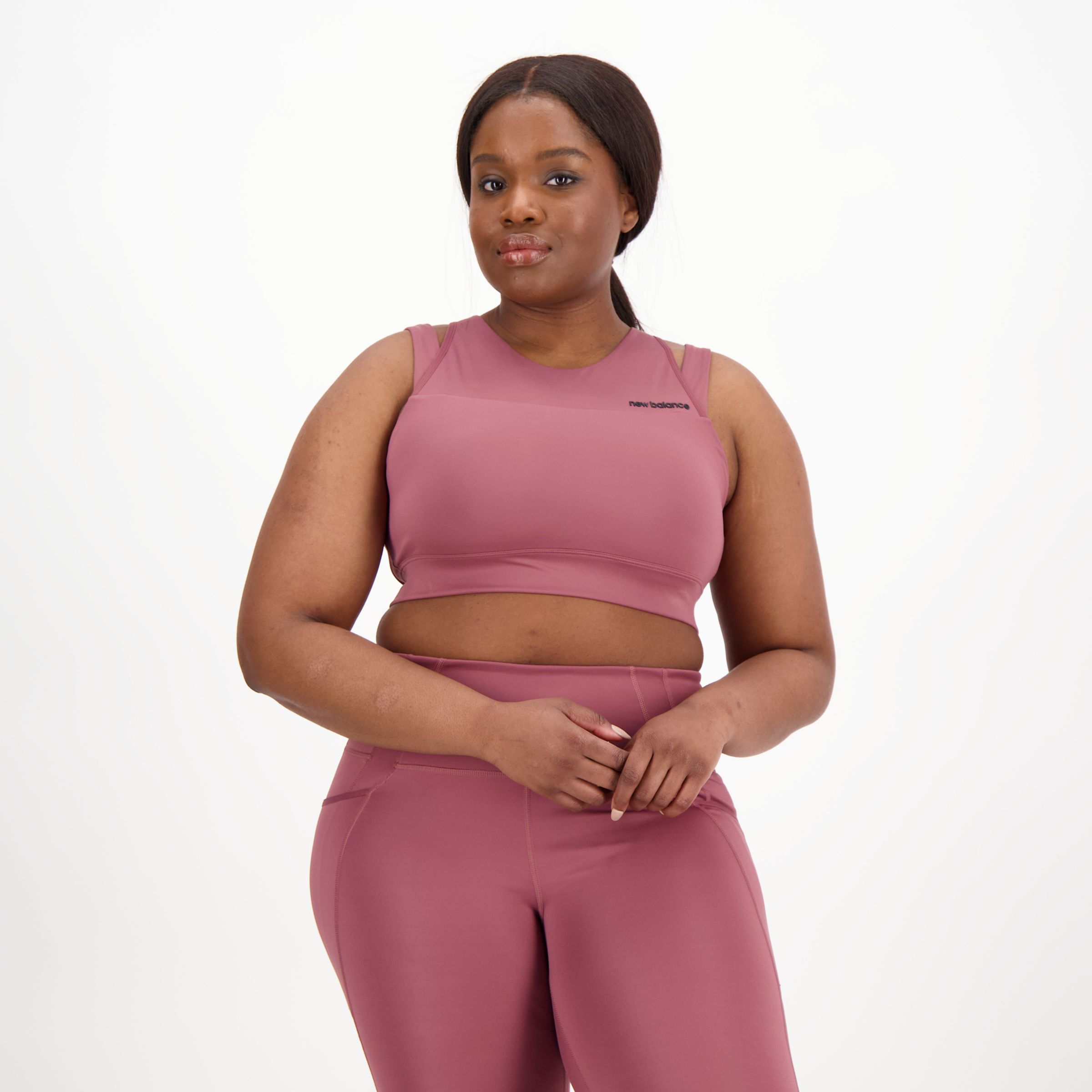 NEW BALANCE WOMEN'S SHAPE SHIELD CROP BRA