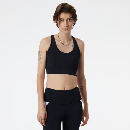 Buy New Balance Womens Sports Fashion Bra Black