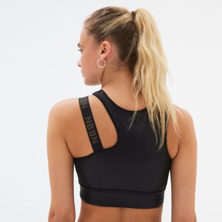 New Balance - Women's Q Speed Shape Shield Crop Bra (WB23288 BK