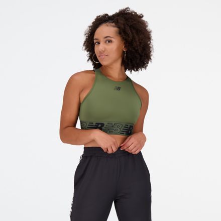 Seamless Logo Sports Bra