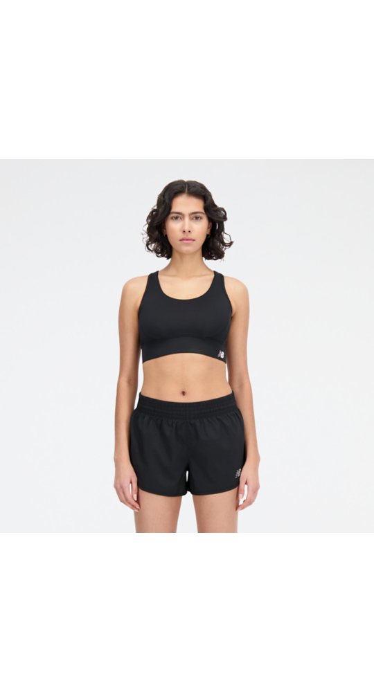 New Balance Tech Training Sports Bra in Black