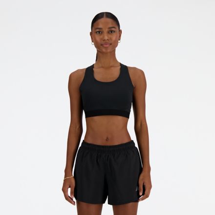 New balance grey sports bra online