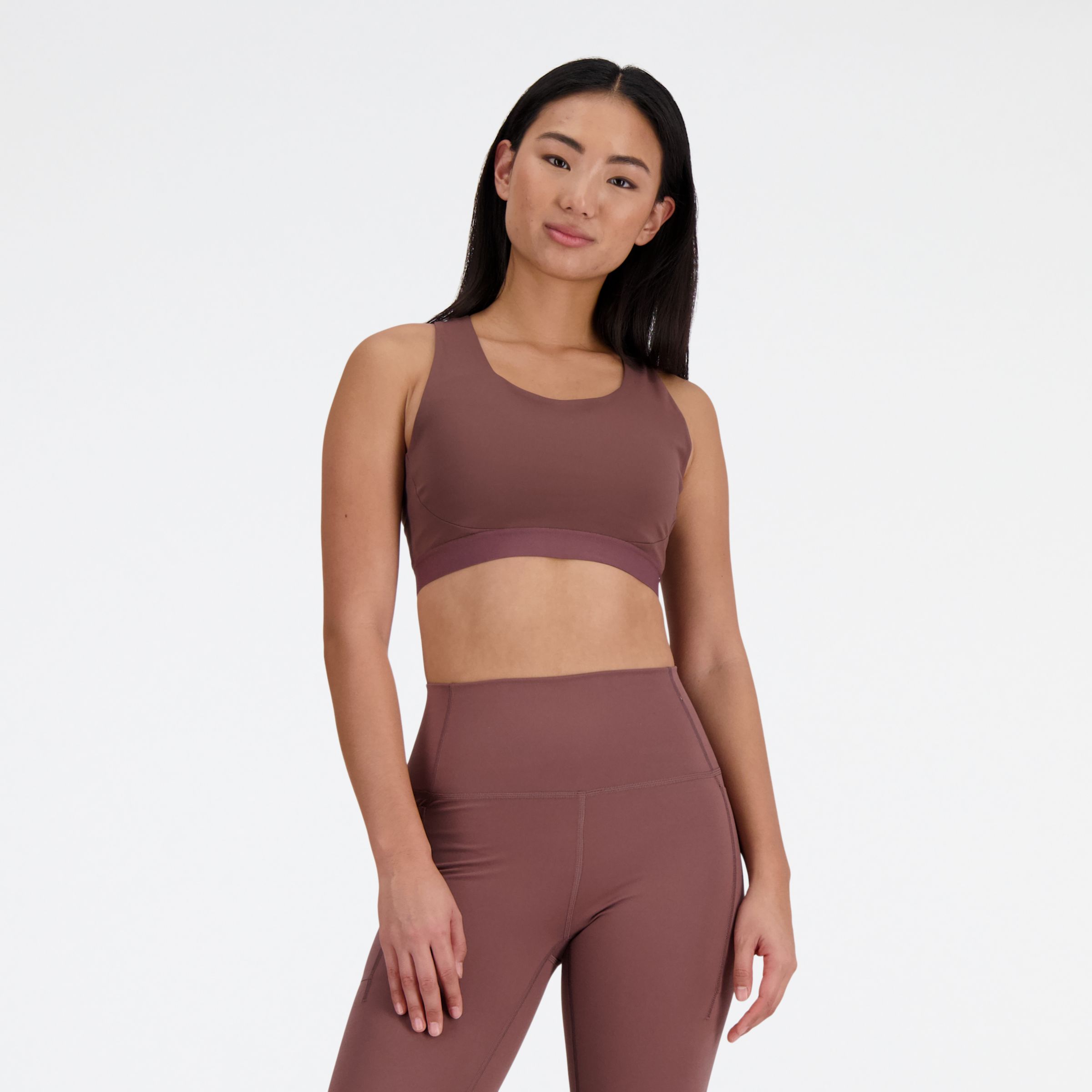 NB Sleek Medium Support Pocket Sports Bra - New Balance