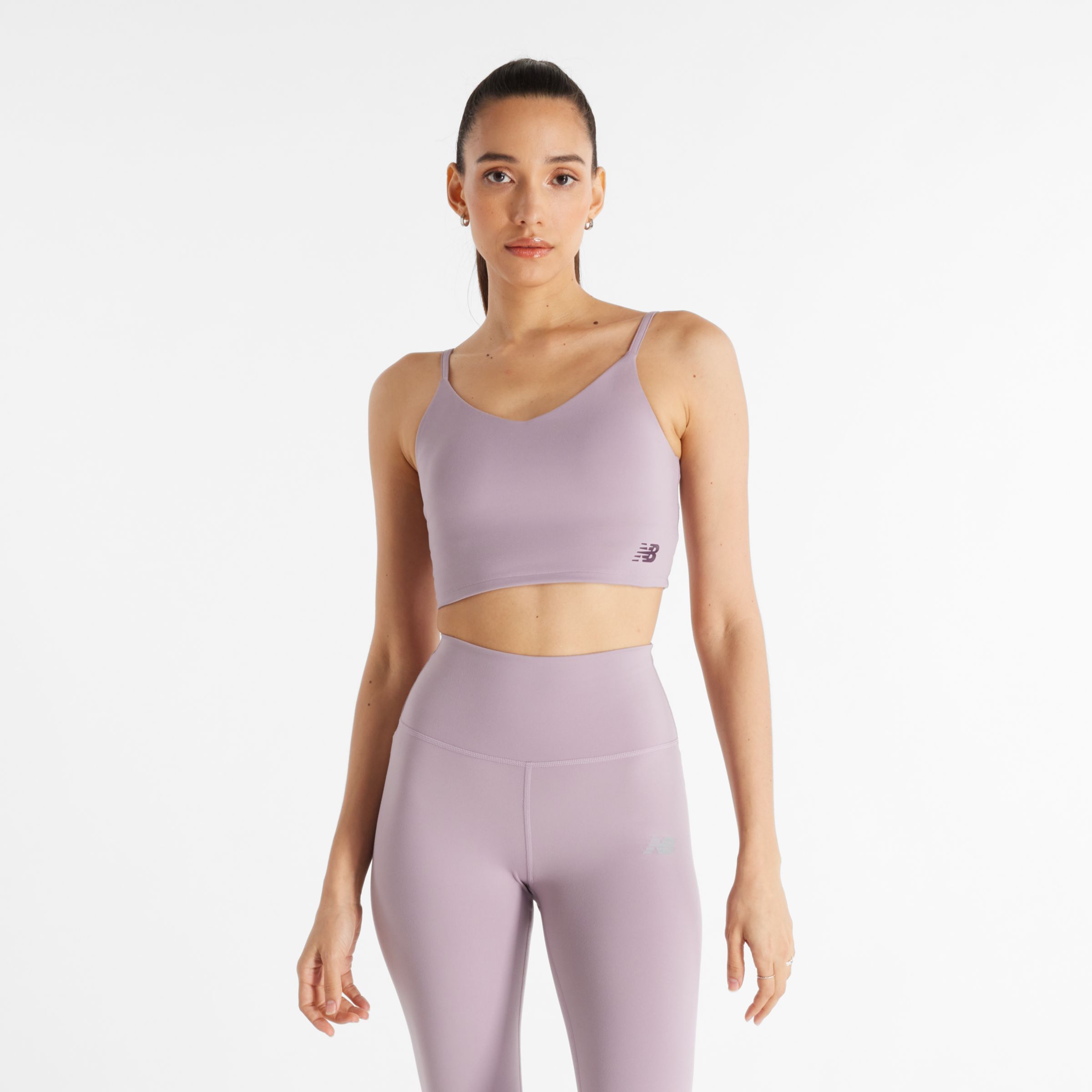 New Balance Women's Nb Harmony Light Support Sports Bra In Purple