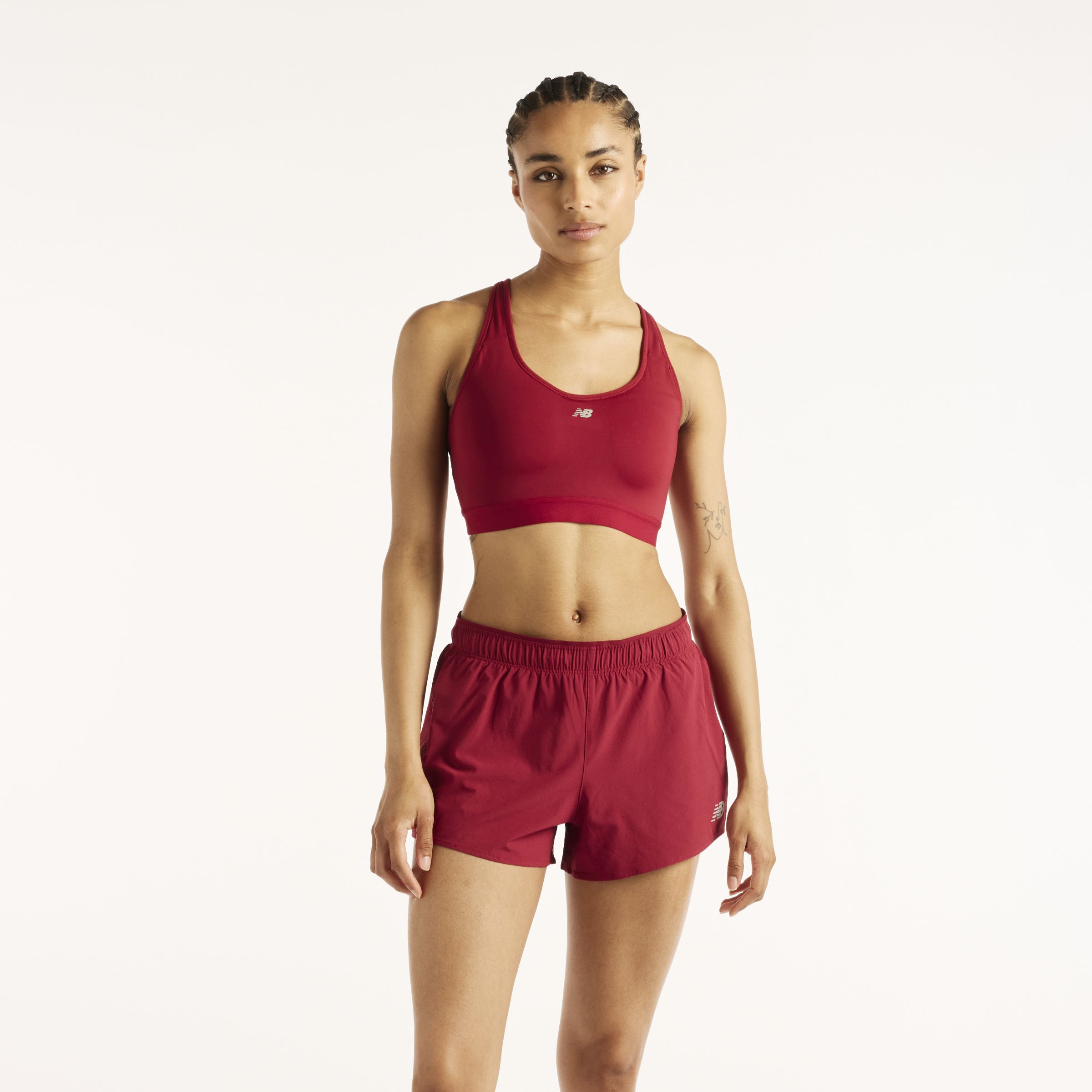 New Balance NB Essential Run Bra, WB51032PDR