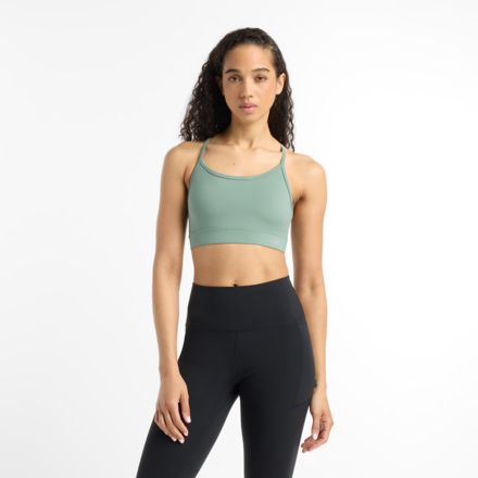 NB Essential Yoga Bra, DARK JUNIPER, WB51039DKJ