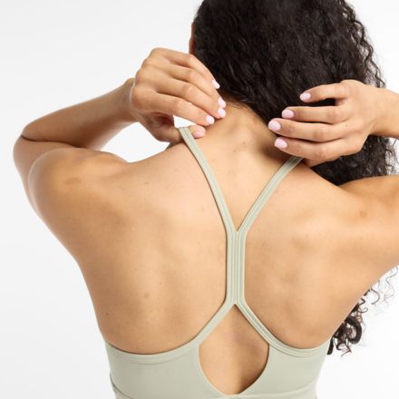 NB Essential 瑜伽運動內衣, 深杜松綠, WB51039OVN