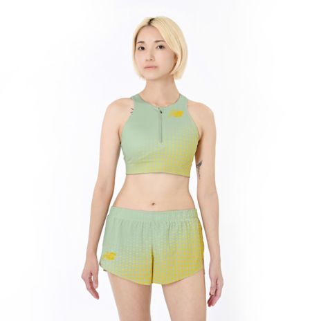 Race Day ジップクロップトップ