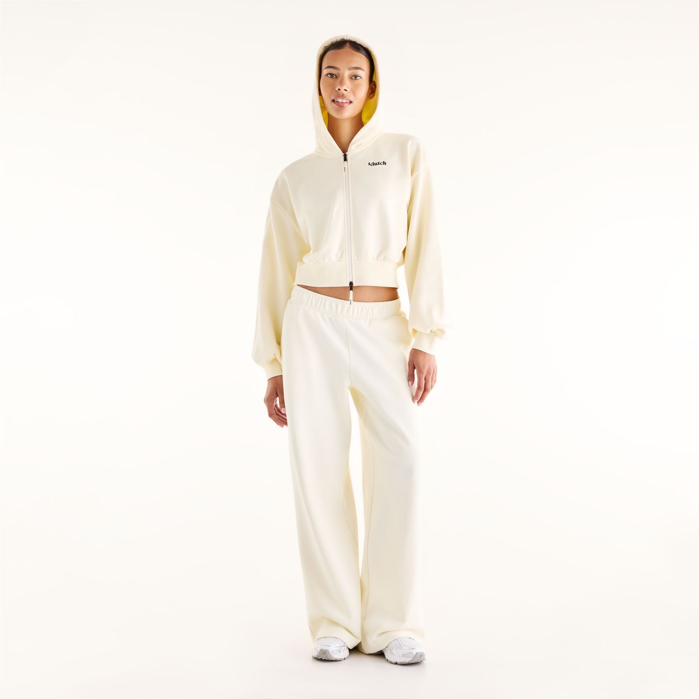 Женские брюки New Balance Klutch Athletics French Terry, цвет: Ангора — фото 2