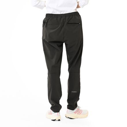 ストレッチウーブンパンツ, FADED BLACK with Black, WB61525QABR