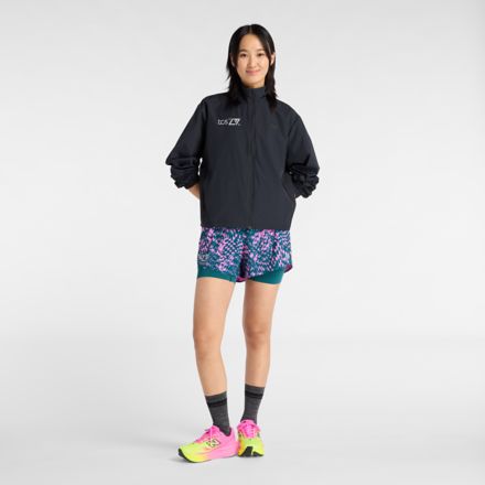 London Edition RC Printed 2-in-1 3" Short, PINK HEAT with Pink, WB6169XXAAB